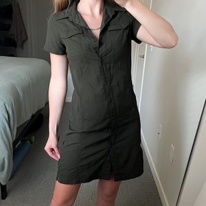 Columbia Omni Shade Button Down Dress Size S
